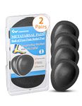 Cushwork Metatarsal Pads for Women Men, 2 Pairs Ball of Foot Cushions All Day Pain Relief for Metatarsalgia, Morton's Neuroma, 1/3 Inch Thick Foot Pads-M