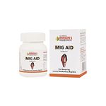 Dr. Bakshi's BAKSON'S HOMOEOPATHY MIG AID TABLETS | Relief From Recurring Severe Headaches & Migraine, 75 Tablets