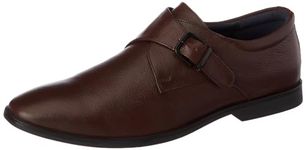 Hush Puppies Men's Aaron Monk E 23 (8554000_Dark Brown_8 UK)