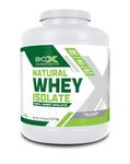 BioX Natural Whey Isolate | Unflavoured Whey Isolate Protein Powder | No Artificial Flavours or Sweeteners | 32g Protein, Sugar Free, Carb Free, Low Lactose Protein Powder (5LB, Unflavoured)