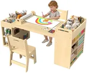 NKUGCFC 50"x22" Kids Art Table and 