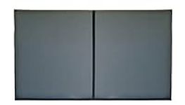 MAGNETIC GARAGE DOOR SCREEN - Double Car - 7'h x 16'w (Single also available) - 60g Fiberglass Mesh - Stronger 1,400gs High Energy Magnets - Weighted Bottom - Tie Backs - Wind Resistors - Black