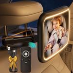 TAZENI Baby Car Mirror With Light f