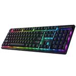 Razer DeathStalker V2 Pro Wireless Gaming Keyboard: Low Profile Optical Switches Linear Red - HyperSpeed Wireless & Bluetooth - Chroma RGB - Up to 200 Hr Battery - Razer Snap Tap