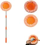 AQWEI 360° Rotatable Adjustable Cleaning Mop, Extendable Wall Cleaning Mop, Spin Mops for Floor Cleaning