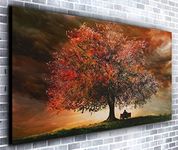 The Big oak tree canvas print Stunn