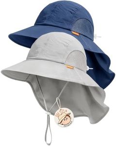 FURTALK Toddler Kids Sun Hat UPF 50+ Sun Protective Bucket Hat for Baby Summer Beach Hats
