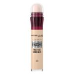 Maybelline Instant Anti Age Eraser Eye Concealer, Dark Circles And Blemish Concealer, Ultra Blendable Formula, 00 Ivory