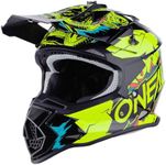 Oneal 2021 Youth 2 Series Helmet - Villain Neon Yellow - Youth Large