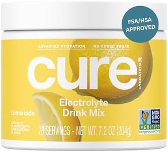 Cure Hydration - Electrolyte Drink Powder Lemonade 28 Servings