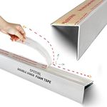 Sleepy Time Tracks-Light Blocking Strips for Blackout Blinds & Shades. Our Light Blockers For Blinds detach with Little To No Harm To Your Wall. The Authentic Side Tracks USA Made (72" Wht. Permanent)