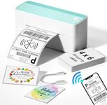 Itari Shipping label printer, Wireless Bluetooth Label Printer, Postage Address label printer 4x6, Compatible with Etsy, Shopify, Ebay, UPS, DHL Green