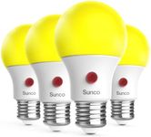 Sunco 4 Pack LED Bug Light Bulbs Ou