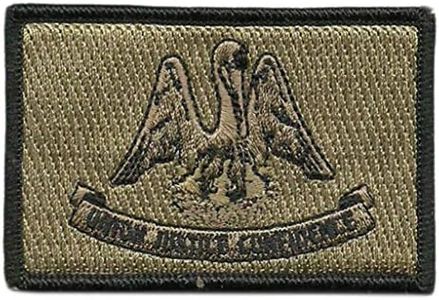 Gadsden and Culpeper Tactical State Patch - Louisiana (Coyote Tan)