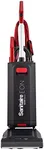 Sanitaire EON QuietClean Commercial Upright Vacuum, SC5500B, Black/Red