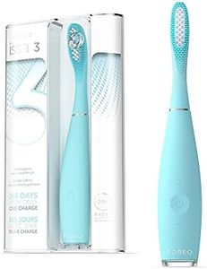 Foreo Issa 3 Electric Ultra-Hygienic 4-In-1 Sonic Toothbrush For Teeth, Gums, Cheeks & Tongue, Replaceable 6-Months Brush Head, 16 Intensities, 365 Days/ Usb Charge, Fda Approved, 2-Year Warranty