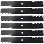 (6 Pack) Premium Replacement Mulching Lawn Mower Deck Blade fits Excel Hustler 793794 794685