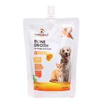 FurrMeals Chicken Bone Broth for Dogs & Cats | Food Topper for Picky Eaters | Rich in Natural Collagen for Bone & Gut Health | Hydration Support | Human Grade | No Preservatives | 300ml