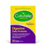 Culturelle Daily Probiotic, Digestive Health Capsules | Works Naturally with Your Body to Keep Digestive System in Balance | With the Proven Effective Probiotic | Packaging May Vary (30 Count)