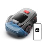MOVA ViAX 300 Robot Lawnmower without Boundary, Recommended 300 ㎡, AI-Assisted Auto Mapping, U-Shape Path Planning, Dual-Vision Obstacle Avoidance, Edge Cutting, Complex Terrain, App Control