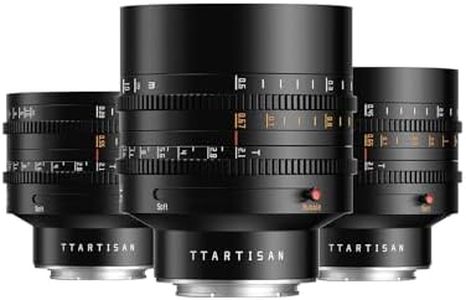 TTARTISAN 35mm 50mm 85mm T2.1 for E-Mount Cine Lens Dual Bokeh Full Frame Manual Focus Lenses