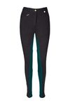 Avon Equine Horse Riding Ladies Soft Stretchy Jodphurs Women Jodhpurs Jods Two ToneBLACK/TEAL30