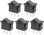 QTEATAK 5Pcs On/Off/On Boat Toggle 