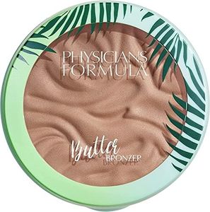 Physicians Formula, Murumuru Butter Bronzer, Nuova Terra Abbronzante Viso, a Base di Burro di Murumuru ad Effetto Illuminante con Applicatore in Spugna - Bronzer