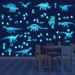 Dinosaur Luminous Sticker Glow in The Dark Wall Stickers Baby Room Dinosaur Wall Decor Dinosaurs Decal Dinosaur Wall Decals for Kids Room Animal Luminous Stickers for Children’s Room Bedroom Nursery