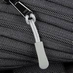 FunMart Durable Zipper Pulls Zipper Tag Zipper Tags Cord Pulls Zipper Extension Zip Fixer for Backpacks, Jackets, Luggage, Purses, Handbags (Black,20 PCS) (Gray)