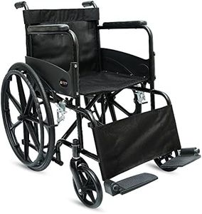 ARCATRON MOBILITY Reinventing Assisted Living By Frido|Fss101 Everyday Foldable Wheelchair-Made In India,Lifetime Spare Support-With Sturdy X-Frame Folding Mechanism,Steel Chassis & Rear Mag Wheels