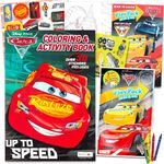 Disney Cars Coloring Book Set (2 Books Featuring Lightning McQueen - 96 Pages, Int. Ed.)