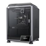 Creality K1C 3D Printer, 600mm/s Fast Printing Speed and Clog-Free Direct Extruder, Support 300℃ Printing and Carbon Fiber Filament, Auto Leveling and AI Camera 8.66 * 8.66 * 9.84 inch