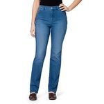 Gloria Vanderbilt Women's Petite Amanda Classic High Rise Tapered Jean, Frisco, 16 Long