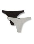 Punto Blanco Men's Duplo Invisible Thong Panties, Multicoloured (Multicoloured 580), 36 (Pack of 2)