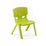 Nilkamal LivShine Intra Kid's Strong and Durable Kids Plastic School Study Chair (Green, Medium)