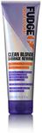 Fudge Professional Clean Blonde Damage Rewind Conditioner, Intense Purple Toning for Blonde Hair, Bond Repair Technology, Sulfate Free, 250 ml
