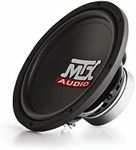 MTX TN10-04 10-Inch Single 4-OHM Subwoofer 150-Watt RMS Black