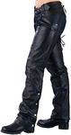 Ladies Biker Chaps with Laces ON Th