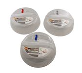 3 Piece Ventilated Microwave Splatter Covers Vented Shield 10.5 Inch Food Grade BPA Free Finger Handle Keeps Food from Splattering Anti-Splatter Lid