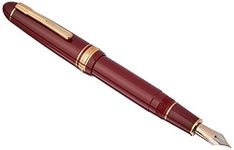 Platinum President Fountain Pen Wine Red - Medium Nib PTB20000P10M