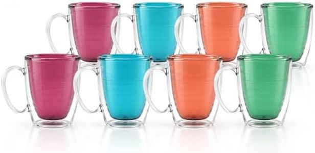 Tervis Clear & Colorful Tabletop - Bright Colors Mug Collection of 8