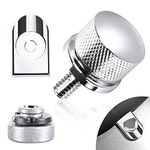 Hutexico Street Glide Sportster Rear Fender Seat Bolt Nut Tab Mount Knob Cover for Harley, Motorcycle Knurled Seat Screws Kit for Dyna Softail Road Glide Street CVO Iron 883 1996-2023