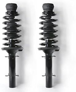 GarveeTech 171525 Front Left & Right Side Struts w/Coil Springs Shock Absorbers Compatible for Jetta 99-05/ Beetle 98-10/ Golf 99-06/ Jetta City 07-09/ Golf City 07-09