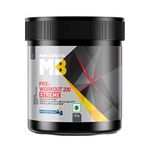 MuscleBlaze Pre Workout 200 Xtreme (Berry Bolt, 15 Servings, 100g) | 200mg Caffeine, 200mg Theanine, 2000mg Beta Alanine, 3000mg Citrulline