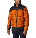 Columbia Men's Autumn Park Down Jacket, Warm Copper/Black, Large