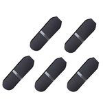 Foot File Refills, Abrasive Pedicure File Replacement Pads Black Pack of 50 (Black)