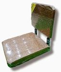 Simran Meditation floor chair foldable, backache healer, relaxing and useful for all health related problems. With back support suitable for satsang, yoga, meditation and pooja room