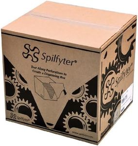 NPS Spilfyter B005BI50DS Universal Sorbent MRO Single Weight Absorbent Pad, 18" Length, 16" Width, Gray, Pack of 200