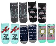 Friends the TV Show Unisex 5-Pack Low Cut Ankle Socks